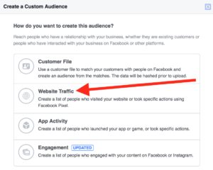 Gym Marketing: Facebook Custom Audience Options